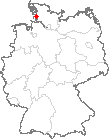 Karte Friedrichsgabekoog